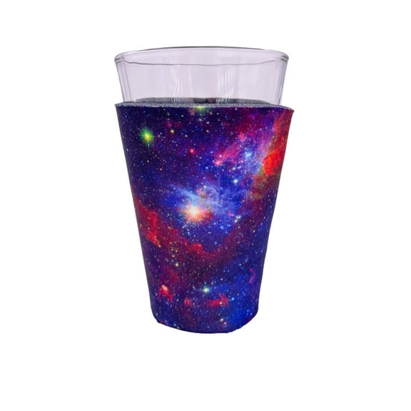 Galaxy Space Pattern Pint Glass Coolie