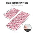 thumbnail image 2 of Sikiie Rose Rabbit Kitchen Mat 2 PCS Cushioned Kitchen Rug, Waterproof Non-Slip Kitchen Mats for Kitchen, Floor Home, Sink, Laundry, 2 of 6