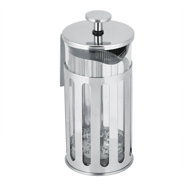 Coffee Pot - Stainless Steel Glass French Press Filter Coffee Pot Household Tea Maker Flow smoothly(350ML)