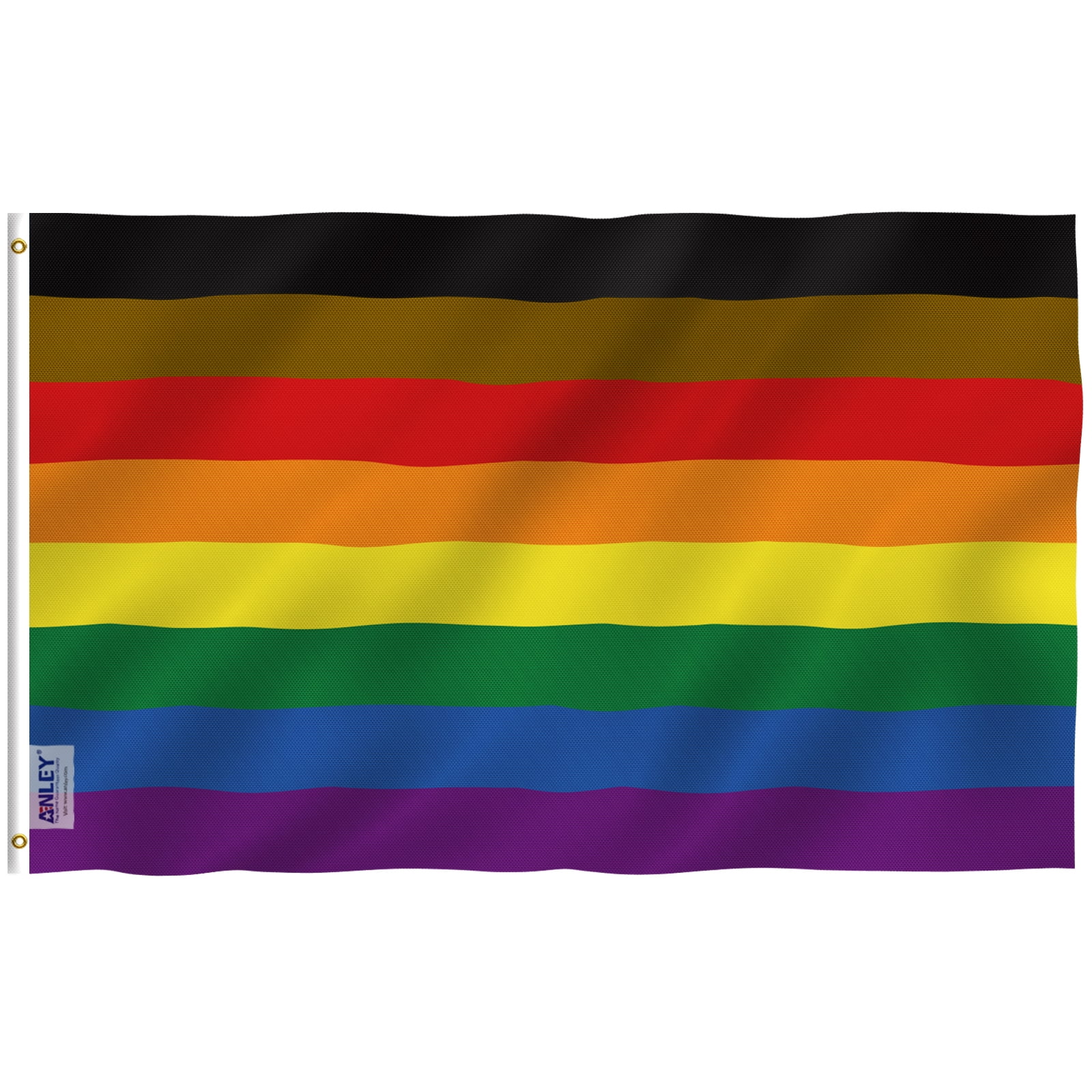 California Rainbow Flag 3x5 ft Gay Lesbian LGBT Pride State CA Banner Stripe 