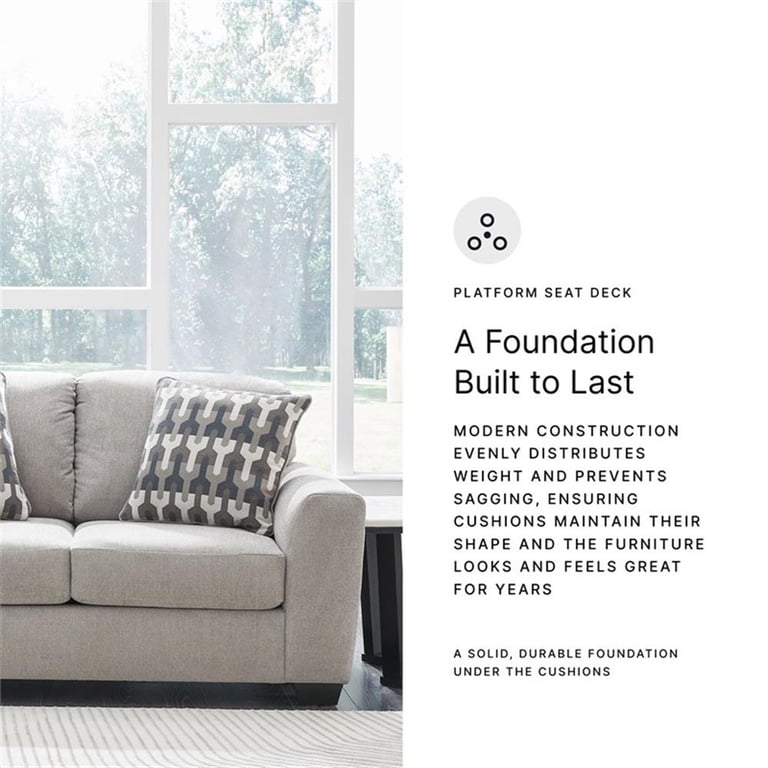 Signature Design by Ashley Avenal Park Flannel Sofa - Walmart.com