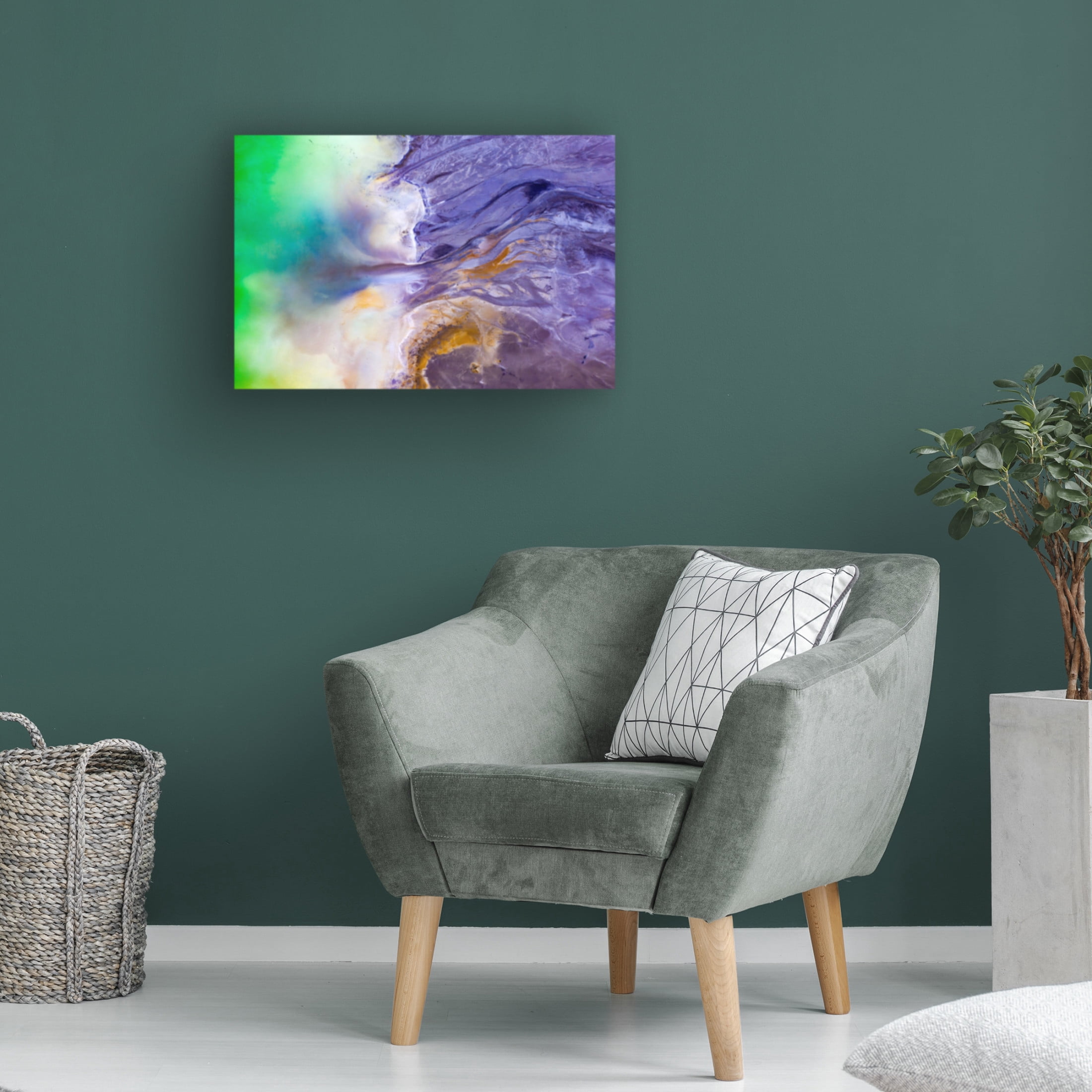 Canvas Wall Art - Eros Erika 'Beautiful Poison' Wall Art for Living Room, Bedroom, or Office D?cor by Trademark Fine Art - 24 x 16 Inches