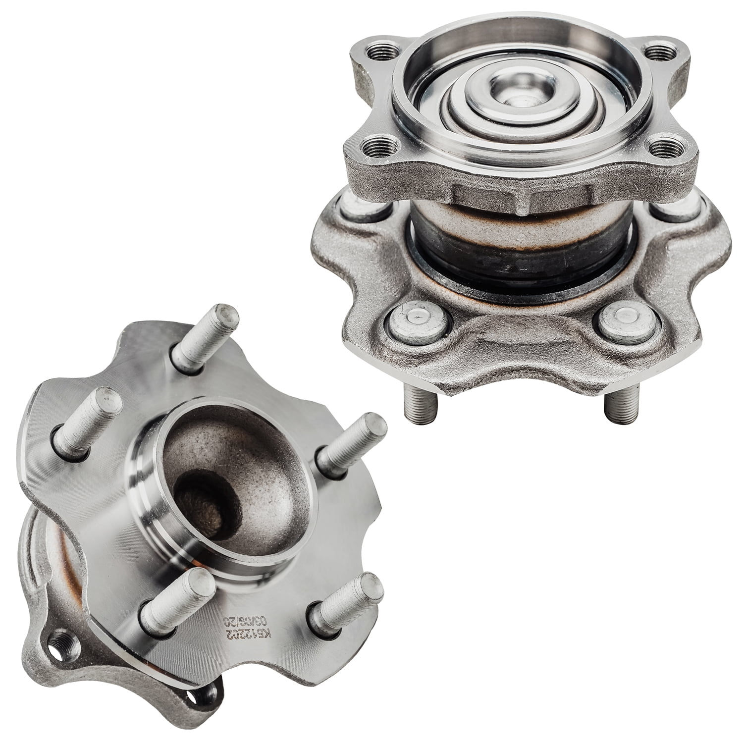 Detroit Axle NonABS Rear Wheel Bearing Hub Assemblies Replacement