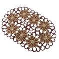 thumbnail image 2 of Mantel Individual De 2 Piezas Alfombril De Alfombril De Floral Alfombril 2 Colores café Baoblaze Mantel de mesa, 2 of 7