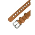 thumbnail image 2 of INSPIRE CHIC Women Grommet PU Leather Belt Metal Pin Buckle Skinny Plus Size Waist Belts for Jeans Dress 104cm/41" Brown, 2 of 4