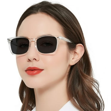 OCCI CHIARI Women's Reading Sunglasses 1.75 Sun Glasses Readers 1.0 1.25 1.5 1.75 2.0 2.25 2.5 2.75 3.0 3.5 4.0 5.0 6.0 (Transparent)UV400 Protection Anti Blue Ray Outdoors Arylic Lens