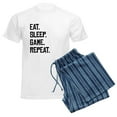 thumbnail image 6 of CafePress - Eat Sleep Game Repeat Pajamas - Men's Light Loose Fit Cotton Pajama Set, 6 of 7