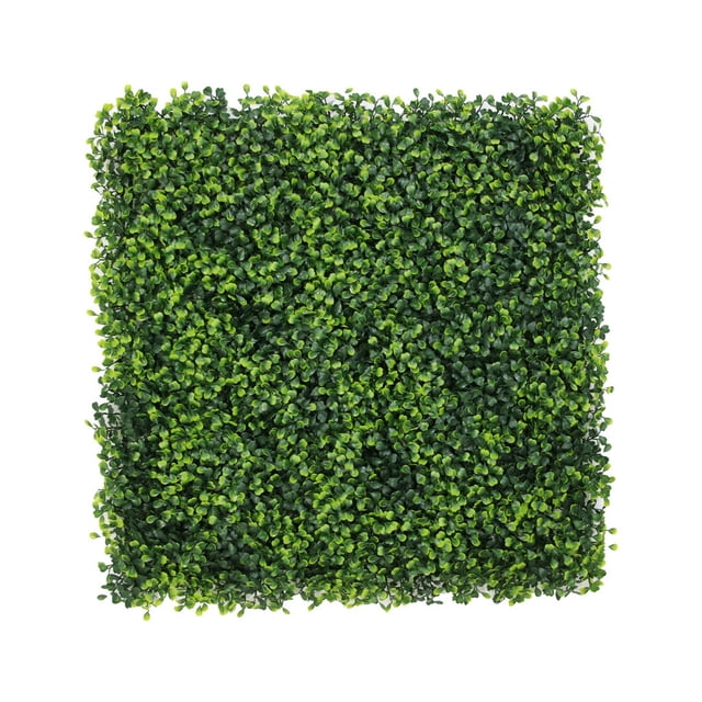 Pantalla de valla Artificial Faux Hedge Plant Privacidad Valla de plástico Vid para la decoración del jardín de la casa Methold HA005390-00