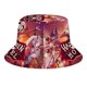 thumbnail image 5 of Hotel Hazbin Sombrero bucket para adultos, gorra de protección solar, sombrero de pescador plegable para viajes al aire libre, pesca y actividades de verano, 5 of 6