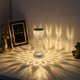 thumbnail image 4 of Lámpara de mesa decorativa Lámpara de cristal rosa Lámpara de ambiente Lámpara creativa Restaurante Dormitorio Sentido avanzado Regalo romántico Luz de noche, 4 of 4