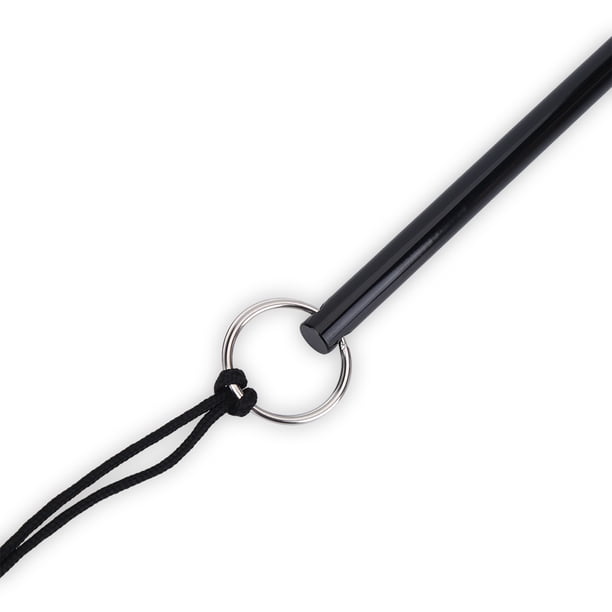 Varilla de puntero de buceo, Creadocreador de avisos de buceo palo de langosta palo de buceo Scuba Diving Point Rod Colorido aleación de aluminio Diving Noice Maker con cordón (negro)