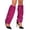 Hot Pink, variant on Women Sequin Leg Warmers Calf Shiny Glitter Party Dance Warmers Sparkly Cosy Leg Warmers Set
