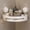 ZZ White, variant on Zhi Bathroom Suction Corner Shower Shelf Triangular Bath Rack No-Drill Storage Holder for Shampoo Soap Bathroom All Toiletry Use