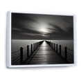 thumbnail image 2 of Designart "Path To Void Landscape III" Bridges Floater Framed Canvas Art Print, 2 of 5