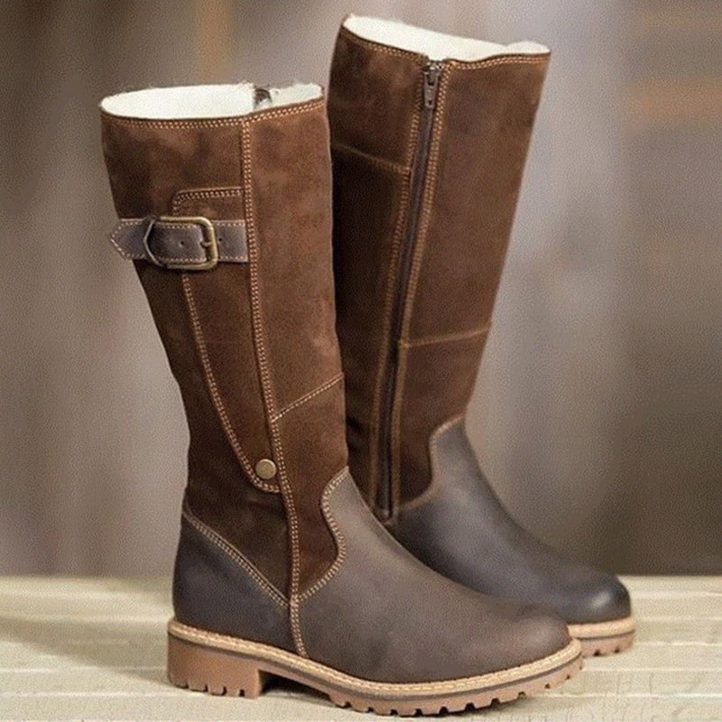 waterproof leather boots ladies