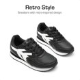 thumbnail image 2 of Zapatillas para Niñas DREAM PAIRS SDFS2414K Negras Talla 2 Infantil, 2 of 5