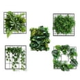 thumbnail image 6 of 5 Pcs Set Vine Wall Stickers 11.8x11.4inch Green Plants Leaves Decals Removable Decor for Living Room Bedroom Home Office, 6 of 6