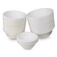 thumbnail image 3 of Lubelski 50Pcs Biodegradable Disposable Bowl Environmental Kitchen Hot Cold Use Container, 3 of 8