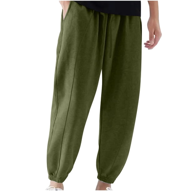 Pantalones largos para hombre, de color liso, con bolsillo y cordón, informales, juveniles, versátiles, deportivos, de gran tamaño.