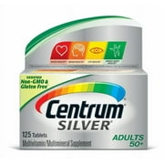 Centrum Silver Adult 50+ Multivitamin Tablets, 125 ct