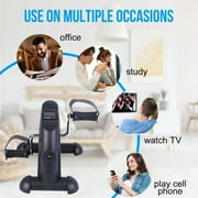 BAOKALER Desk Bike Pedal Exerciser, Mini Exercise Bike
