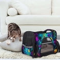thumbnail image 7 of Note Sherpa Pet Carrier Bag 900D Oxford Cloth Fabric Nylon Webbing Base 17x10x11.8 in Suitable for Travel and Outdoor Activities, 7 of 7