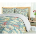 thumbnail image 5 of Ambesonne Pastel Duvet Cover Set, Rainbow Unicorns in Sky, 2-Calking, Multicolor, 5 of 7