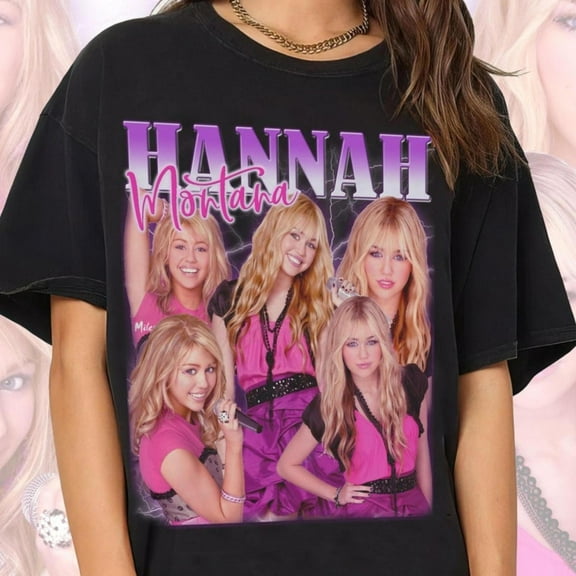 hannah montana shirt vintage 90s, Unisex Shirt