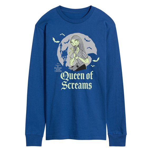 The Nightmare Before Christmas - Hallo Queen - Men's Long Sleeve Graphic T-Shirt