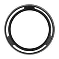 thumbnail image 3 of Lens Hood, Black Universal Aluminium Alloy Hollow Camera Lens Hood Replacement Sunshade Protector Cover, 3 of 8
