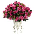 thumbnail image 1 of Nearly Natural Plante en Soie Azalée 19 Pouces, 1 of 5