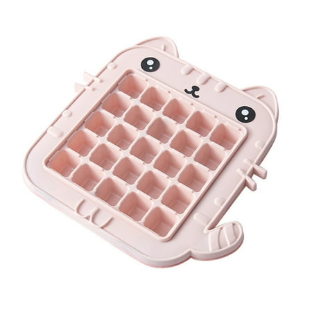 

Kitchen organization kitchen Mini Ice-Cube Trays Cute Cartoon Ice-Cube Easy-Release Stackable Ice- Fragarn