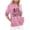 Rose Chaud, variante sur Amzcrzy Chandails en Molleton pour Femmes Chandail en Molleton de Noël Décontracté à Manches Longues Col Rond avec Poche Blouse Chandails en Molleton pour Femmes Chandails en Molleton et Chandails à Capuchon Col Rond TG