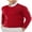 Red, variant on COOFANDY Men's Slim Fit Knit Sweater Pullover | Lightweight Ribbed Design for Business Casual & Everyday Wear