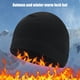thumbnail image 4 of Gorra De Esquiar Gorro de ciclismo de invierno polar cálido a prueba de viento mujeres hombres gorros de esquí al aire libre (negro), 4 of 4