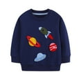 thumbnail image 5 of Tiijoy Toddler Boys Graphic Sweatshirt Micro Comfy Long Sleeve Pullover, Sizes 2-3, 5 of 6