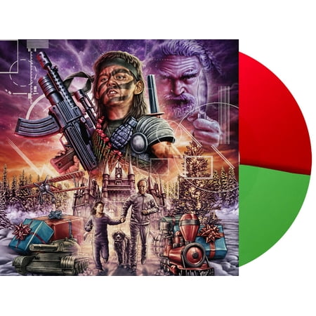 Deadly Games: Dial Code Santa Claus Original Motion Picture Soundtrack (Green / Red Split Vinyl) LP Record