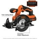 thumbnail image 2 of Sierra Circular Inalámbrica BLACK + DECKER BDCCS20C Versátil Liviana con Batería 20V MAX Cargador 5-1 / 2-pulg Negro y Anaranjado BLACK+DECKER BDCCS20C, 2 of 2