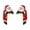 A(Santa Claus), variant on 2 Pack Christmas Door Frame Corner Decorations, Wooden Flat Door Topper Decor, Christmas Corner Ornament for Door Window Frame, Holiday Wall Decor Home Party Decoration (Angel)