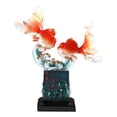thumbnail image 2 of Tongina Carp Lucky Ornament ,Carp Decoration ,Creative Feng Shui Sculpture, Fortune Lucky Figurine for Shop Home Decoration A, 2 of 7