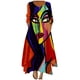 thumbnail image 1 of Vestido Irregular Vestido Estampado Vestido de Bolsilloel Invierno de Las Mujeres Tallas Grandes Casual Bolsillo Suelto Vestido Estampado Irregular Odeerbi ODB114649, 1 of 8