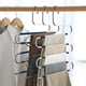 thumbnail image 3 of Pants Hangers Non Slip Space Saving Hangers 4 Pack S-Shape Trousers Hangers Stainless Steel Clothes Hangers Closet Organizer for Pants Jeans Scarf Tro, 3 of 3