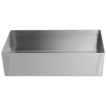Hubert Tapered Stainless Steel Pan 10"L x 12"W x 3"D