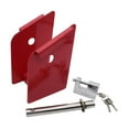 thumbnail image 1 of Bloqueo del pedal de freno,Dispositivo de bloqueo del pedal de freno Bloqueo seguro del vehículo,Accesorio metálico de repuesto para inmovilizador, pedal del con, 1 of 8