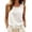 *White, variant on VBVC Women's Cotton Linen Crew Neck Tank Top , Loose Fit Summer Casual Blouse For Women , Ladies' Sleeveless Plain Shirt with Pockets,Beige,S-2XL