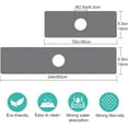 thumbnail image 3 of Kitchen Sink Splash Guard Faucet Mat -2 PC Super Absorbent Fast Drying Mat Sink Gadgets-Splash Guard Behind Faucet Drip Catcher for Kitchen, Bathroom,Sink Mat, Dish Drying Mat, Bathroom(23.5" X 5.5" ), 3 of 5