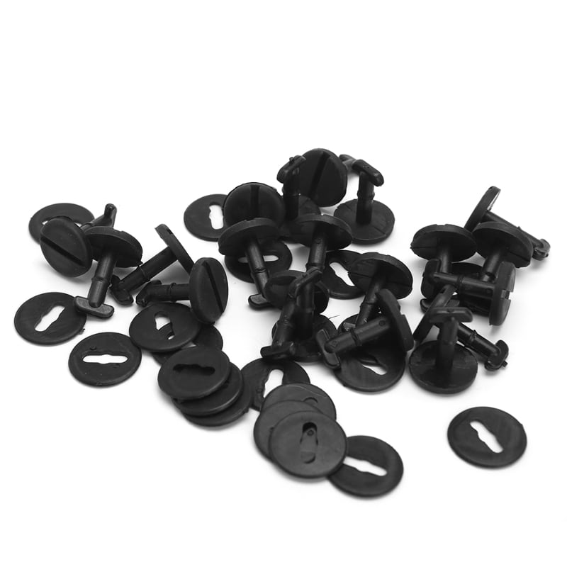 YEUHTLL 20x Floor Carpet Mat Clips Twist Lock with Washers For BMW E36