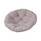 thumbnail image 2 of Cojín para silla hamaca, cojín para silla columpio, extraíble, lavable, suave, para jardín gris, 2 of 9