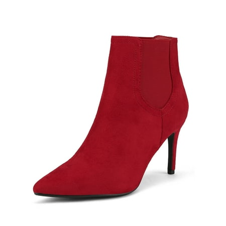 

DREAM PAIRS Women s Pointed Toe Stiletto High Heel Ankle Booties