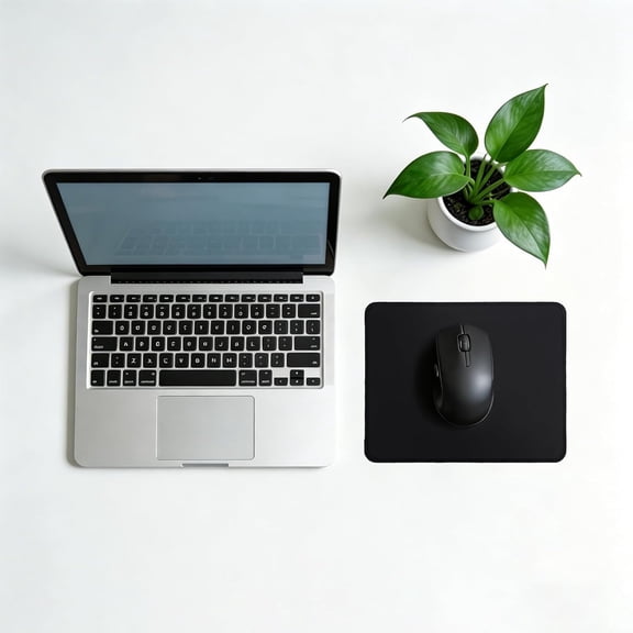 GJX 3Pcs Mouse Pad,10.2X8.3 Inch Computer&Gaming Mouse Mat with Ultra-Smooth Surface,Non-Slip Rubber Base,Anti-Fray Stitched Edges,Portable&Washable,Fits Wired&Wireless Mouse,By